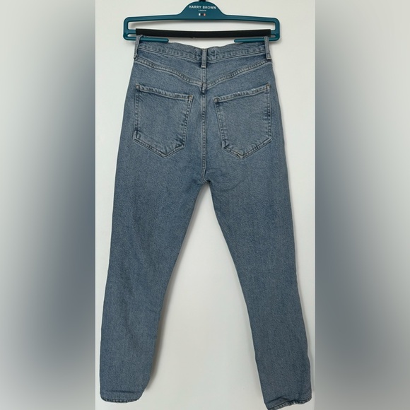 Agolde Riley High Rise Distressed Jeans - Picture 5 of 10